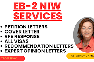 draft your eb2 niw petition and gather supporting evidence for your application