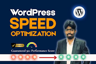 speed up your wordpress site and fix core web vitals score