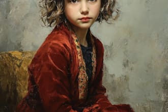 paint renaissance art oil painting portrait