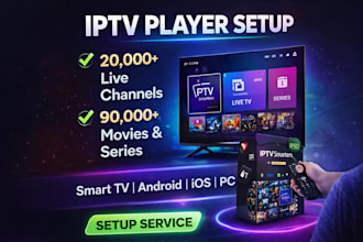 install and configure player on smart tv android tv