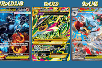 design custom trading card game playmat, yugioh, pokemon, mtg tcg playmat card
