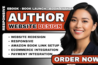 design author website book author website ebook website author landing page