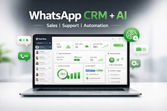 build custom whatsapp CRM with ai workflows