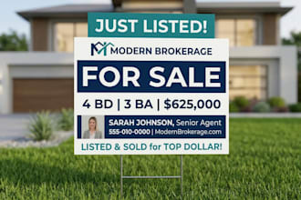 design real estate postcards, eddm, and direct mail flyers