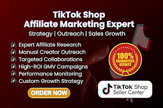scale your tiktok shop through strategic marketing and affiliate outreach