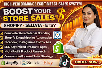 90k ROI sellvia marketing, tiktok shop, boost shopify marketing boost etsy sales
