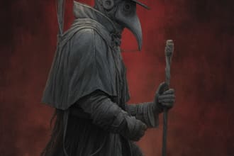 make dark  horror character art  metal music  dark art