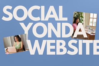 design and edit yonda website for brands