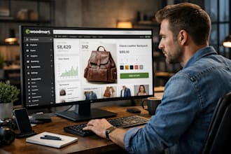 design a woodmart wordpress ecommerce website