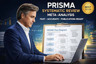 conduct prisma systematic review and meta analysis for publication