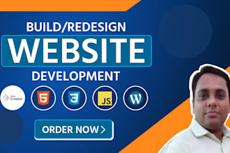 create, redesign HTML website, wordpress, zoho projects