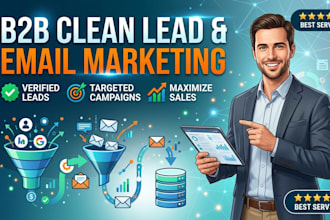 do b2b lead generation, targeted email list building and prospect leads
