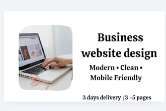 create a professional google sites website for business