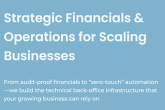 build bookkeeping automation for your small business