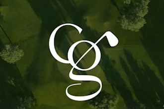 design a professional golf logo