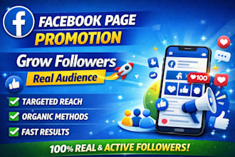 promote your faacebook page grow followers