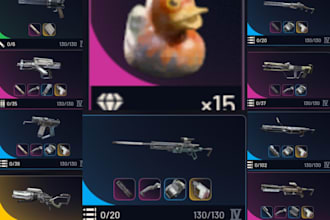 do custom loadout for you guns,expeditions,items,blueprints