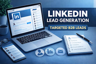 find targeted linkedln b2b leads manually