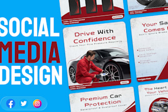 design professional social media post for your brand