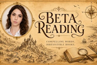 beta read your fantasy, romantasy or ya novel