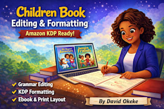 kdp children book editor ebook formatting for kdp kids ebook typesetting editor