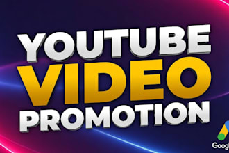 do organic youtube video promotion for channel growth with yt ads