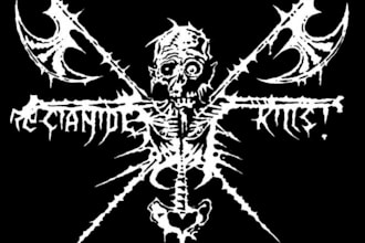 design a fierce battle metal logo for your band