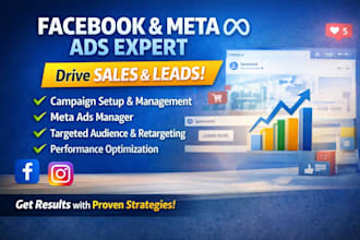 manage facebook meta ads campaigns using meta ads manager for sales