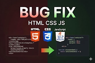 fix HTML CSS and javascript bugs and improve layout