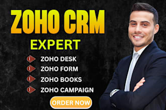 set up, customize, and automate zoho CRM for your business