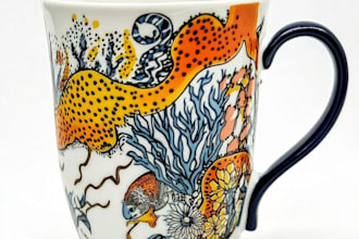 do custom coffee mug design or coffee mug design