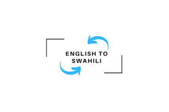 translate english to swahili or swahili to english accurately