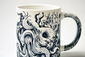 do tumbler design, coffee mug design, paper cup,