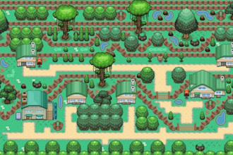 create pokemon style tilesets, tiles, and tile maps for fan games, and rom hack