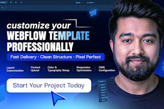 customize your webflow template professionally