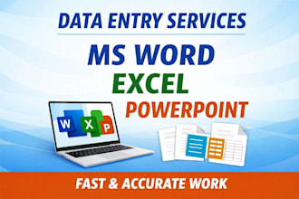 do fast data entry word excel and powerpoint
