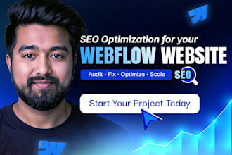 do SEO optimization for your webflow website