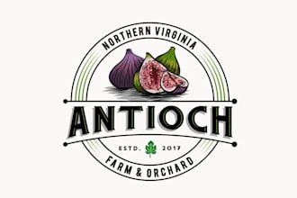 design memorable professional logo for a fig orchard
