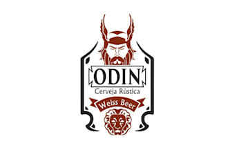 design a unique rustic brewery logo for brand identity