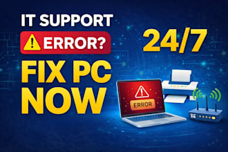 fix windows errors, outlook problems and slow PC performance expertly