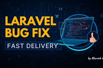 fix laravel bugs, errors, and API issues
