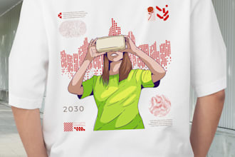 provide creative fashion and graphic design for clothing