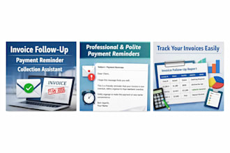 do invoice follow up and payment reminder for your clients