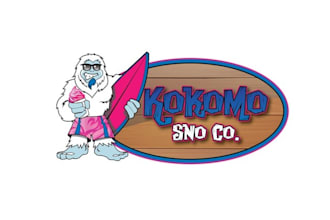 design iconic old school beach logo for a younger crowd