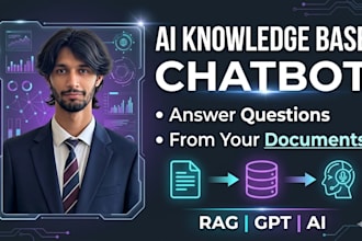 build a rag chatbot trained on your company documents or knowledge base
