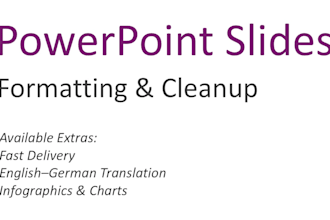 format and improve your powerpoint presentation