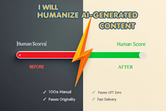 humanize ai generated content