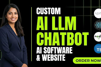 create ai websites, software and llm chatbots as vibe coder