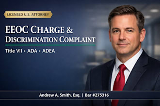 draft your eeoc charge or employment discrimination legal complaint