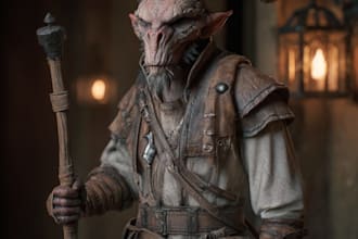 fantasy horror and fantasy horror character